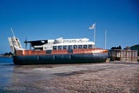 The SRN6 with Hovertravel - Ready to depart (credit: Pat Lawrence).